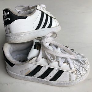 Adidas Superstar shoes, size 8
